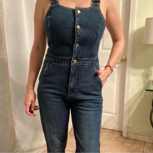 ❗️SOLD❗️Frame Parisian denim overall - Picture 6 of 12
